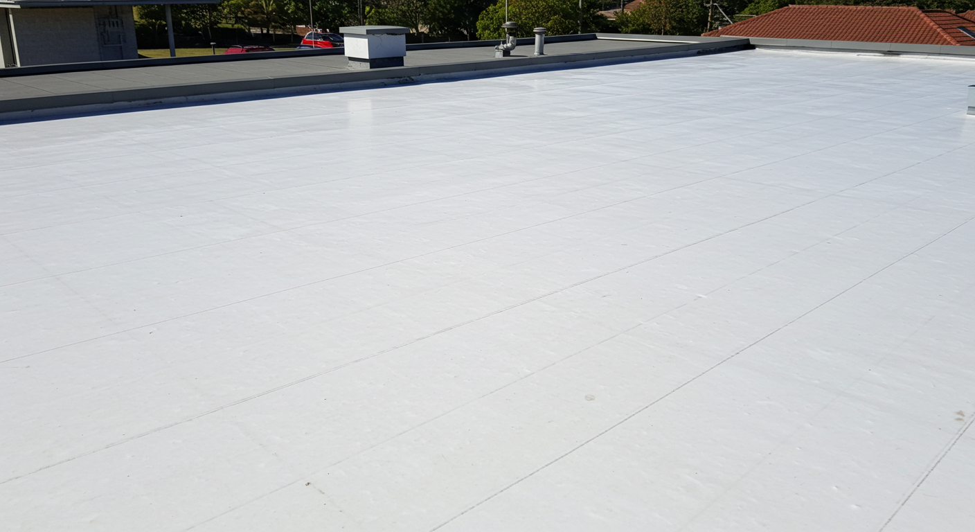 PVC membrane commercial roof